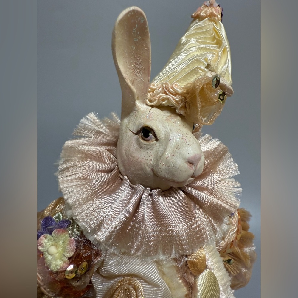 Katherine's Collection Easter Rabbit Doll RARE Victorian Bunny - Picture 3 of 13